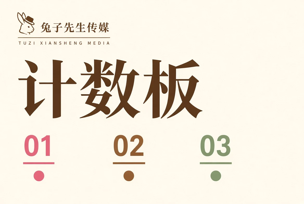 计数板编辑关注